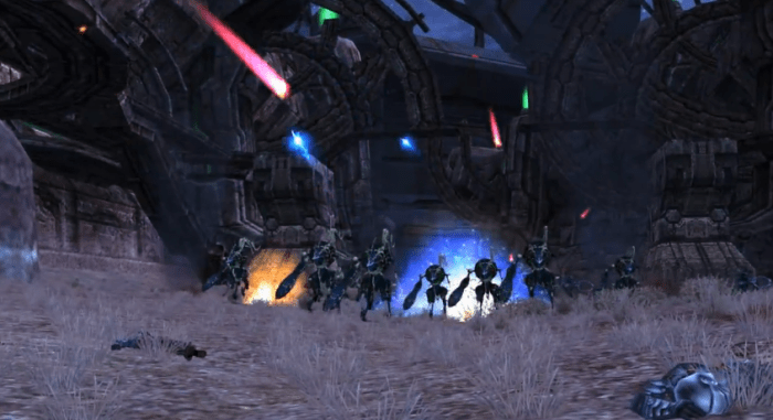 Xenoblade Novelisation 001 - Mechon Attacking