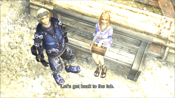 Xenoblade Novelisation 003 - Back Lab