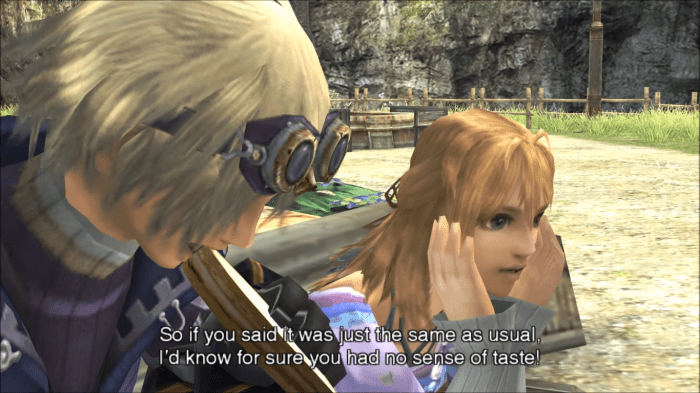 Xenoblade Novelisation 003 - Taste