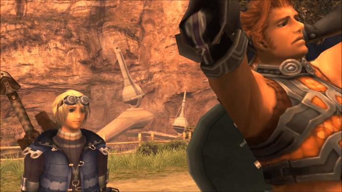 Xenoblade Novelisation 004 - Reyns Face