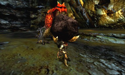Monster Hunter 4 Ultimate Beasts - Tetsucabra -Boulder