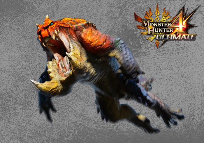 Monster Hunter 4 Ultimate Beasts - Tetsucabra -Leaping