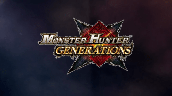Monster Hunter Generations - Logo