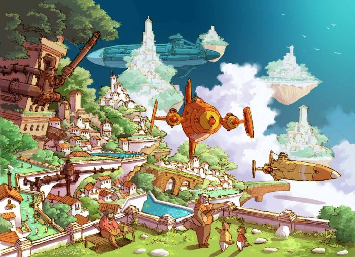 Solatorobo Review - Islands