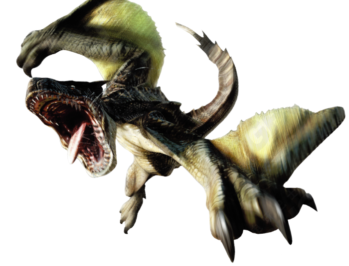 Monster Hunter 4 Ultimate Beasts - Brute Tigrex - Render