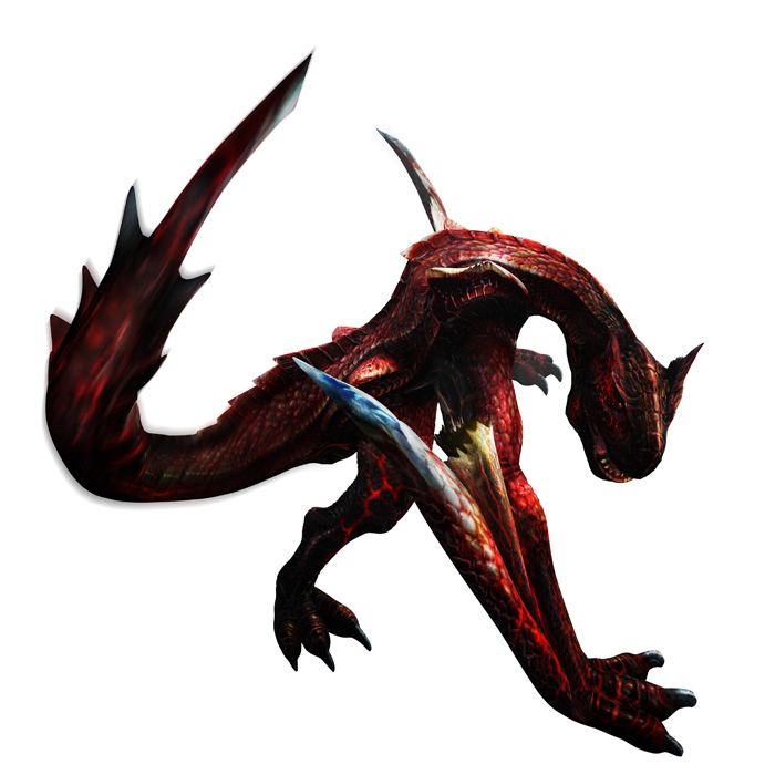 Monster Hunter 4 Ultimate Beasts - Crimson Tigrex - Render
