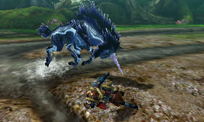 Monster Hunter 4 Ultimate Beasts - Ice Kirin - Charge