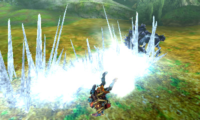 Monster Hunter 4 Ultimate Beasts - Ice Kirin - Ice Line