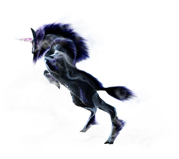 Monster Hunter 4 Ultimate Beasts - Ice Kirin - Render