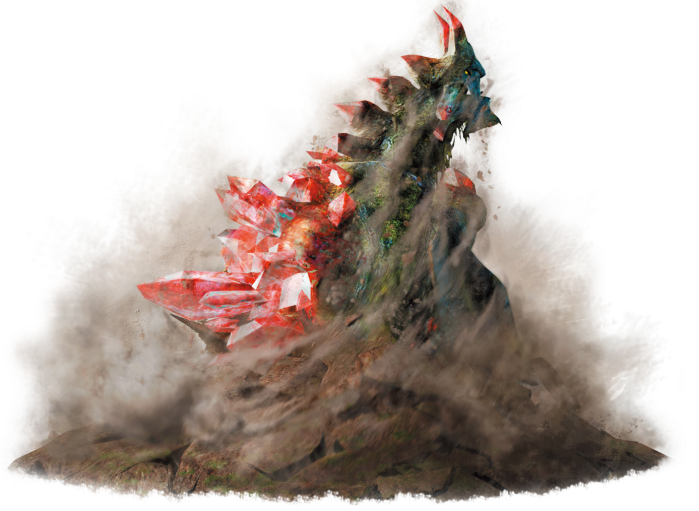 Monster Hunter 4 Ultimate - Beasts - Pink Basarios - Render