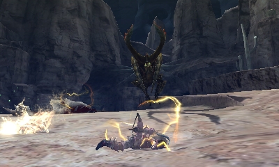 Monster Hunter 4 Ultimate Beasts - Seltas Subspecies - Paralysis