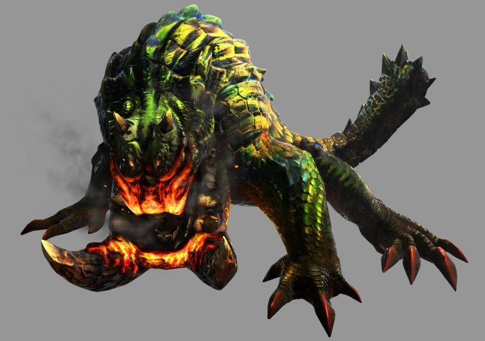 Monster Hunter 4 Ultimate - Beasts - Tetsucabra Subspcies - Render