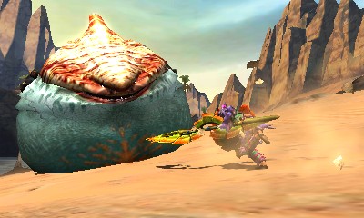 Monster Hunter 4 Ultimate Beasts - Tigerstripe Zamtrios - Inflated