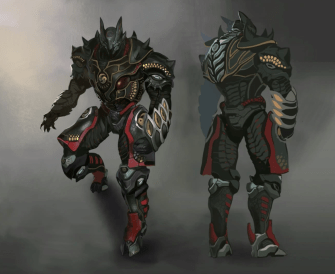 Xenoblade Chronicles X - Concept - Wrothian Deity Armour