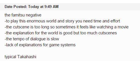 Xenoblade Chronicles X - Famitsu Score