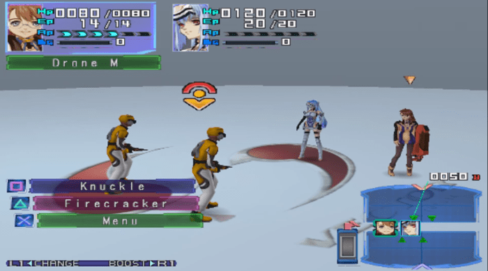 Xenosaga Episode I - Battle