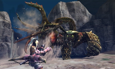 Monster Hunter 4 Ultimate Beasts - Desert Seltas Queen - Fishing
