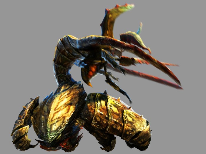 Monster Hunter 4 Ultimate Beasts - Desert Seltas Queen - Render
