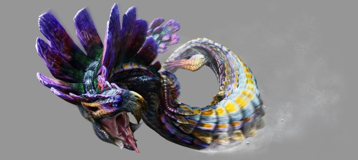 Monster Hunter 4 Ultimate Beasts - Tidal Najarala - Render