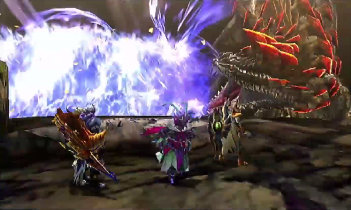 Monster Hunter 4 Ultimate Beasts - Dalamadur Subspecies - Beam