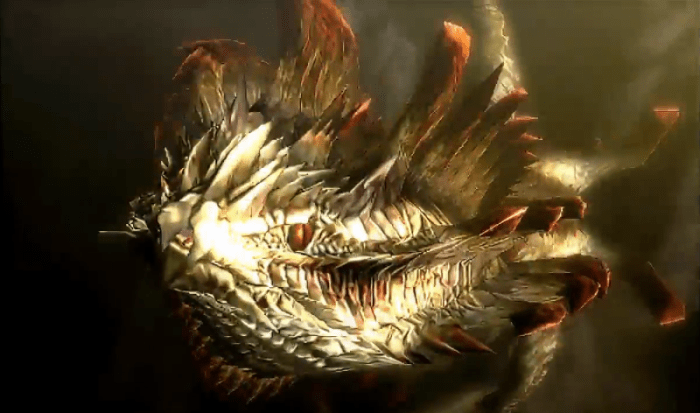 Monster Hunter 4 Ultimate Beasts - Dalamadur Subspecies - Face