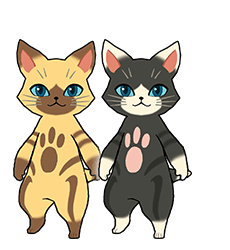 Monster Hunter Stories - 15-09-03 - Character Felyne & Melynx