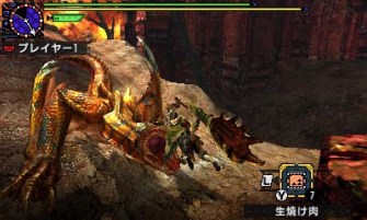 Monster Hunter Cross - 2015-07-16 - Tigrex Charge