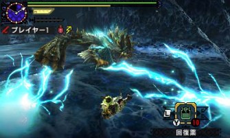 Monster Hunter Cross - 2015-07-16 - Zinogre Attack