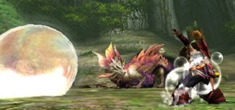 Monster Hunter Cross - 4-6-15 - Bubbles Status