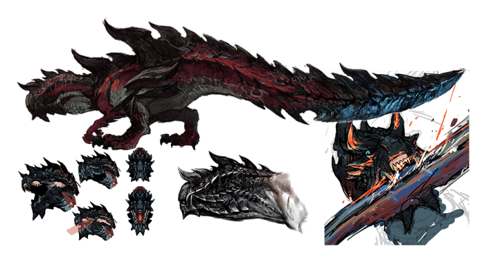 Monster Hunter Cross - 4-6-15 - Carnotaurus Concept