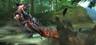 Monster Hunter Cross - 4-6-15 - Carnotaurus Tail Slam