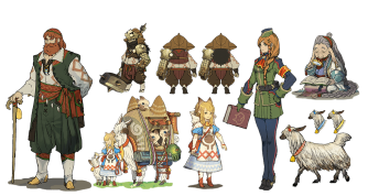 Monster Hunter Cross - 4-6-15 - Human NPC Concept