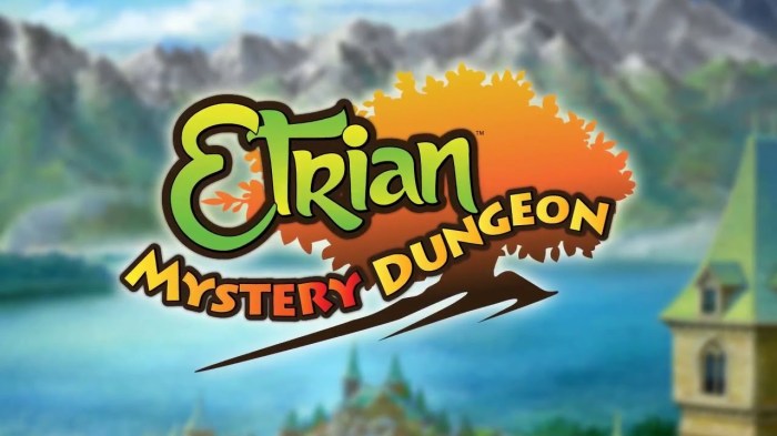 Etrian Mystery Dungeon - Logo