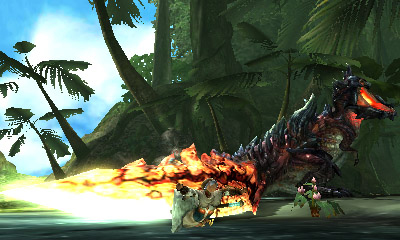 Monster Hunter X - Dinovaldo Tail Slam