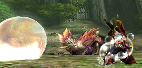 Monster Hunter X - Tamamitsune Bubbles