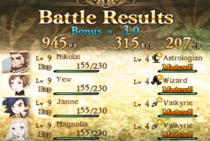 Bravely Second - Battle Streaks